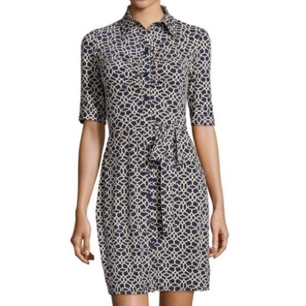 LAUNDRY by Shelli Segal Dress | Black/Tan | 8